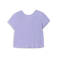 Odzież sportowa dziecięca - Koszulka sportowa dla dzieci Lemon Explore WL4 z krótkim rękawem crop top - miniaturka - grafika 1