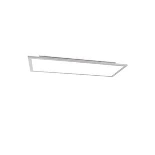 QAZQA Nowoczesny panel LED stalowy 80 cm z diodą LED - Liv - Oprawy, klosze i abażury - miniaturka - grafika 1