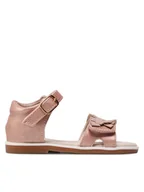 Buty dla dziewczynek - Nelli Blu Sandały CM210618-3 Różowy - miniaturka - grafika 1