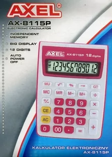 AXEL AX-8115P - Kalkulatory - miniaturka - grafika 1