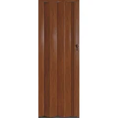 Drzwi wewnętrzne - Drzwi harmonijkowe CRYSTALLIONE ROYAL 288 86 x 203 cm jasny orzech - miniaturka - grafika 1