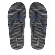 Klapki i japonki męskie - Japonki Skechers 205719/NVY Granatowy - miniaturka - grafika 1