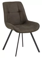 Krzesła - Antracytowe krzesło do jadalni Actona Waylor - miniaturka - grafika 1