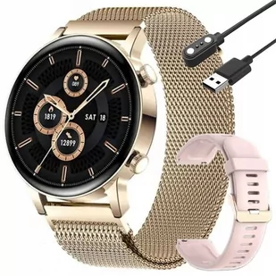 Revento RT30 Złoty - Smartwatch - miniaturka - grafika 2