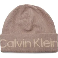 Czapki damskie - Calvin Klein Czapka | z dodatkiem wełny i kaszmiru - miniaturka - grafika 1