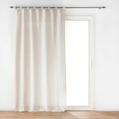 Zasłony - Zasłona na szelkach, z efektem lnu, PAULINE, 140 x 240 cm - miniaturka - grafika 1