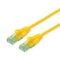 Kable miedziane - ROLINE RM Cat.6A UTP kabel sieciowy Żółty 15 m Cat6A - miniaturka - grafika 1