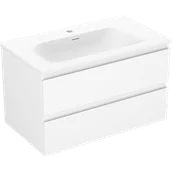 Szafki łazienkowe - Mexen Orio szafka łazienkowa 80 cm z umywalką Vela, 2 szuflady, biała mat - 91A10-08047-2-BFF01-W23M01 - miniaturka - grafika 1