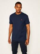 Koszulki męskie - Ralph Lauren Polo T-Shirt Classics 710811284003 Granatowy Regular Fit - miniaturka - grafika 1