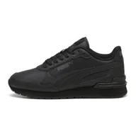 Buty dla dziewczynek - Buty Puma St Runner v4 L Jr 39973601 czarne - miniaturka - grafika 1