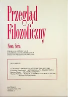 Filozofia i socjologia - Przegląd filozoficzny Nr 1 / 1992 - miniaturka - grafika 1