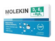 Witaminy i minerały - Natur Produkt Molekin D3 + K2 + MgB6 x 60 tabl powlekanych - miniaturka - grafika 1