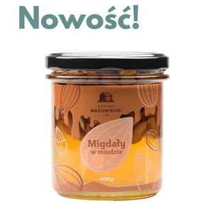 Migdały w miodzie / Bartnik Mazowiecki - Miód - miniaturka - grafika 1
