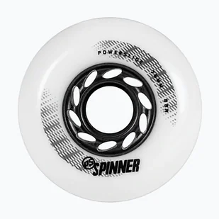 Kółka do rolek Powerslide Spinner 76 mm/88A 4 szt. white - Akcesoria do skatingu - miniaturka - grafika 1