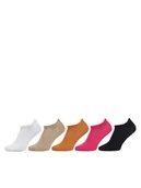Skarpetki damskie - ONLY Zestaw 5 par niskich skarpet damskich 15317403 Kolorowy - miniaturka - grafika 1