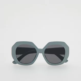 Okulary przeciwsłoneczne - Reserved Reserved - Okulary przeciwsłoneczne - Niebieski - grafika 1