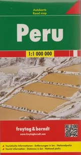 Peru. Mapa 1:1 000 000 - Atlasy i mapy - miniaturka - grafika 1