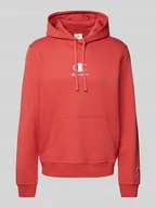Koszulki męskie - Bluza z kapturem z wyhaftowanym logo - miniaturka - grafika 1