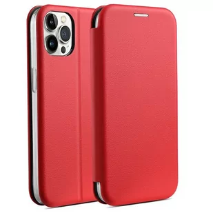 Beline Etui Book Magnetic iPhone 14 Pro Max 6,7" czerwony/red - Etui i futerały do telefonów - miniaturka - grafika 1
