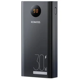 Romoss Powerbank PEA30 30000mAh Czarny - Powerbanki - miniaturka - grafika 1