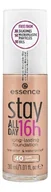 Podkłady do twarzy - Essence - Stay All Day 16H Long Lasting Foundation - Wodoodporny podkład do twarzy - 30 ml - 40 - SOFT ALMOND - miniaturka - grafika 1