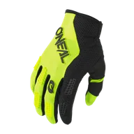 Rękawice motocyklowe - Rękawice Cross O'Neal Element Racewear Dziecięce Czarny/Neonowy ŻółtyL - miniaturka - grafika 1