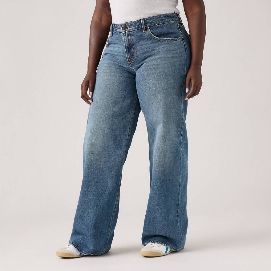 LEVIS JEANSY DAMSKIE WYSOKI STAN PROSTE NIEBIESKIE 28/32 6EA
