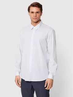 Koszule męskie - Imperial Koszula CA04DDGL Biały Regular Fit - grafika 1