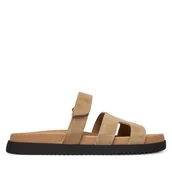 Klapki i japonki damskie - Klapki Steve Madden Missile 11003028 Brązowy - miniaturka - grafika 1