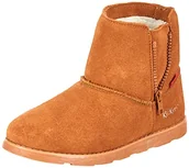 Botki damskie - KICKERS Damskie botki ALDIZA do kostki, Marron, 1 UK - miniaturka - grafika 1