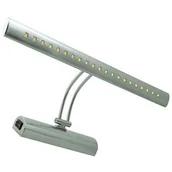 Lampy ścienne - Ideus Kinkiet LAMPA ścienna BRENA 03068 regulowana OPRAWA metalowa LED 4W galeryjka nad lustro satyna - miniaturka - grafika 1