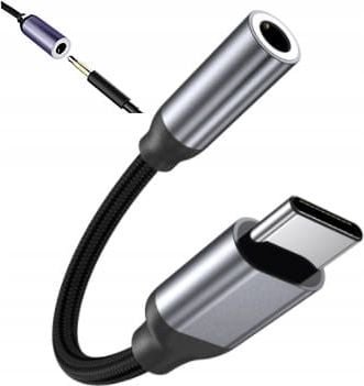 Adapter USB USB-C - Jack 3.5mm Srebrny 1027511554