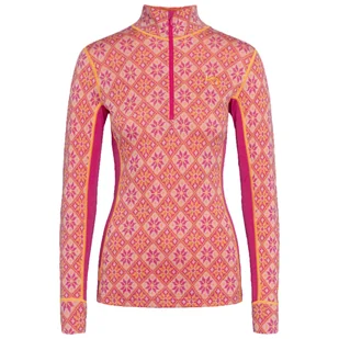Bluza damska Kari Traa Rose Half Zip Baselayer Top Rozmiar: XS / Kolor: różowy - Bluzy sportowe damskie - miniaturka - grafika 1