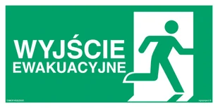 AC129 WYJŚCIE EWAKUACYJNE W PRAWO, KS - FOLIA PODŁOGOWA FOTOLUMINESCENCYJNA; (200X100MM) - Systemy ekspozycyjne i znaki informacyjne - miniaturka - grafika 1
