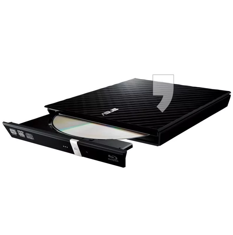 ASUS SDRW-08D2S-U LITE DVD-RW USB Slim Lite Black