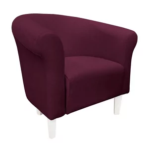 ATOS Fotel Milo Mikrofaza 11 fioletowy nogi 15 białe - Fotele ATOS Fotel Milo Mikrofaza 11 fioletowy nogi 15 białe - Fotele - miniaturka - grafika 1