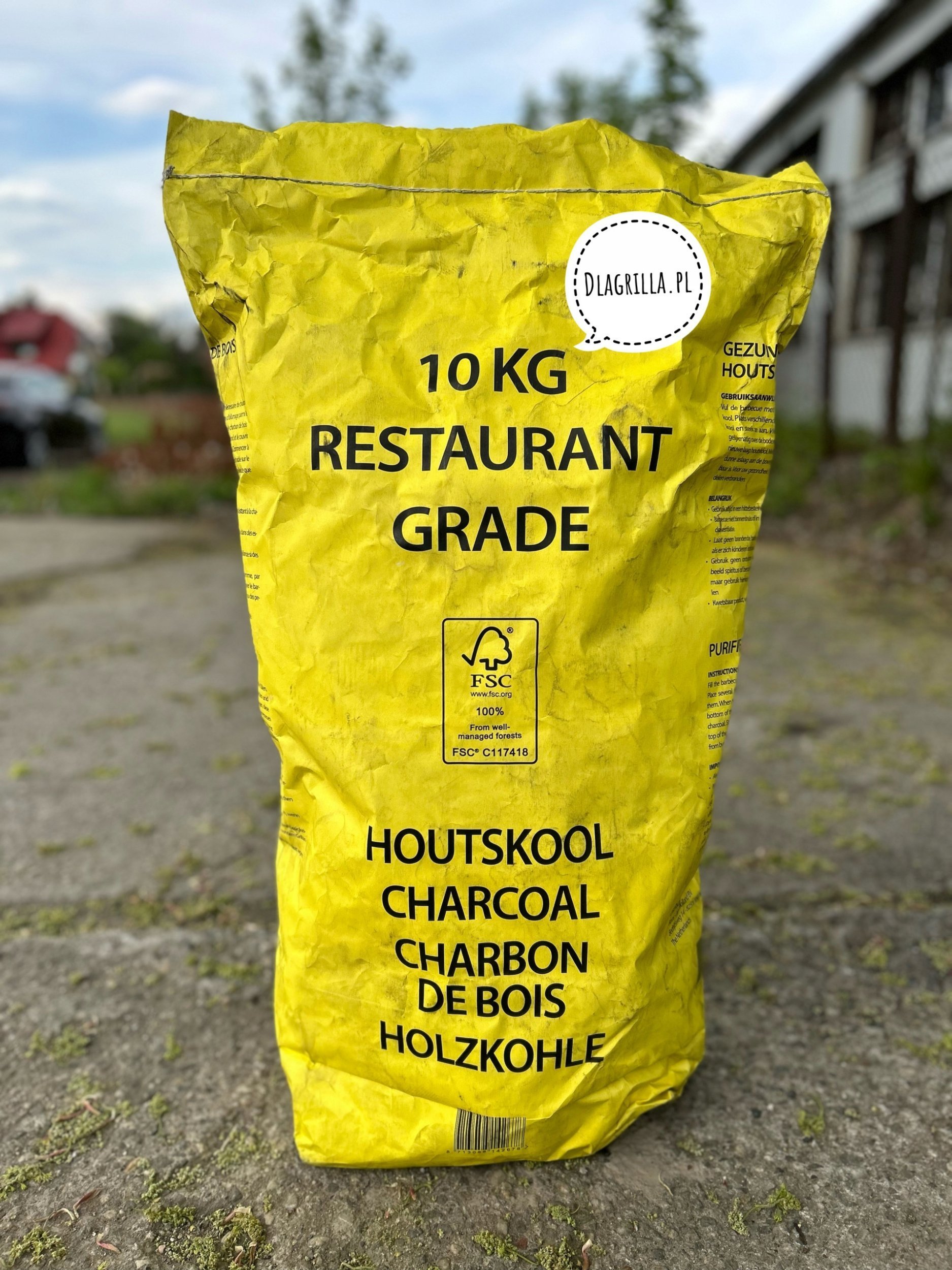 Roos Kcb Profesionali medžio anglis RoosKCB Juodas Wattle Restaurant Charcoal 1293, 10 kg
