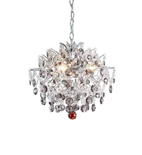 Markslojd LAMPA wisząca HIDDEN GEM 107416 kryształowa OPRAWA zwis glamour crystal przezroczysty przydymiony 107416 - Lampy sufitowe - miniaturka - grafika 1