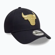 Czapki damskie - Czapka z daszkiem New Era Metallic 9Forty Bulls navy WYSYŁKA W 24H 30 DNI NA ZWROT - miniaturka - grafika 1