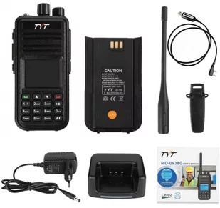 Radiotelefon TYT MD UV-380SP DMR VHF/UHF Tier I/II programator - Krótkofalówki - miniaturka - grafika 2
