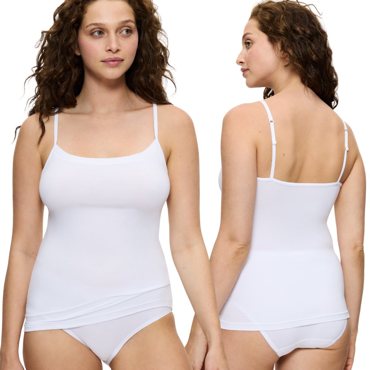 Top Triumph Sense of Modal Spaghetti biały - Roz. XS