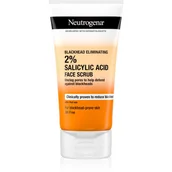 Peelingi i scruby do twarzy - Neutrogena Blackhead Eliminating Facial Scrub  150 ml - miniaturka - grafika 1
