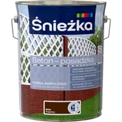 Emalie - Śnieżka Farba Beton-Posadzka brąz 5 l - miniaturka - grafika 1