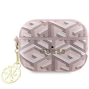 Guess GUAP2PGCE4CP AirPods Pro 2 cover różowy/pink GCube Charm - Akcesoria do słuchawek - miniaturka - grafika 1