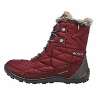 Śniegowce damskie - Columbia Minx Shorty III Śniegowce Kobiety, Epicka śliwka/niebieski (River Blue), 35.5 EU - miniaturka - grafika 1