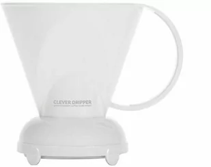Clever Dripper - Zaparzacz do kawy L 500ml biały + 100 filtrów - Zaparzacze i kawiarki - miniaturka - grafika 1