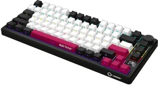 LORGAR KBP7075W Wireless 75% Mechanical Gaming Keyboard Pro Black/red EN layout LRG-KBP7075W-BK-US - Klawiatury - miniaturka - grafika 1