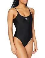 Stroje kąpielowe - adidas Damski kostium kąpielowy z logo Swim - miniaturka - grafika 1