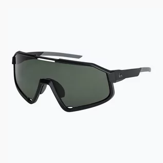 Okulary przeciwsłoneczne - Okulary przeciwsłoneczne męskie Quiksilver Slash Polarised black green plz | WYSYŁKA W 24H | 30 DNI NA ZWROT - grafika 1