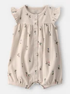 Pajacyki dla niemowląt - carter's Rampers w kolorze beżowym - miniaturka - grafika 1